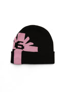 LOGO-BEANIE SCHWARZ