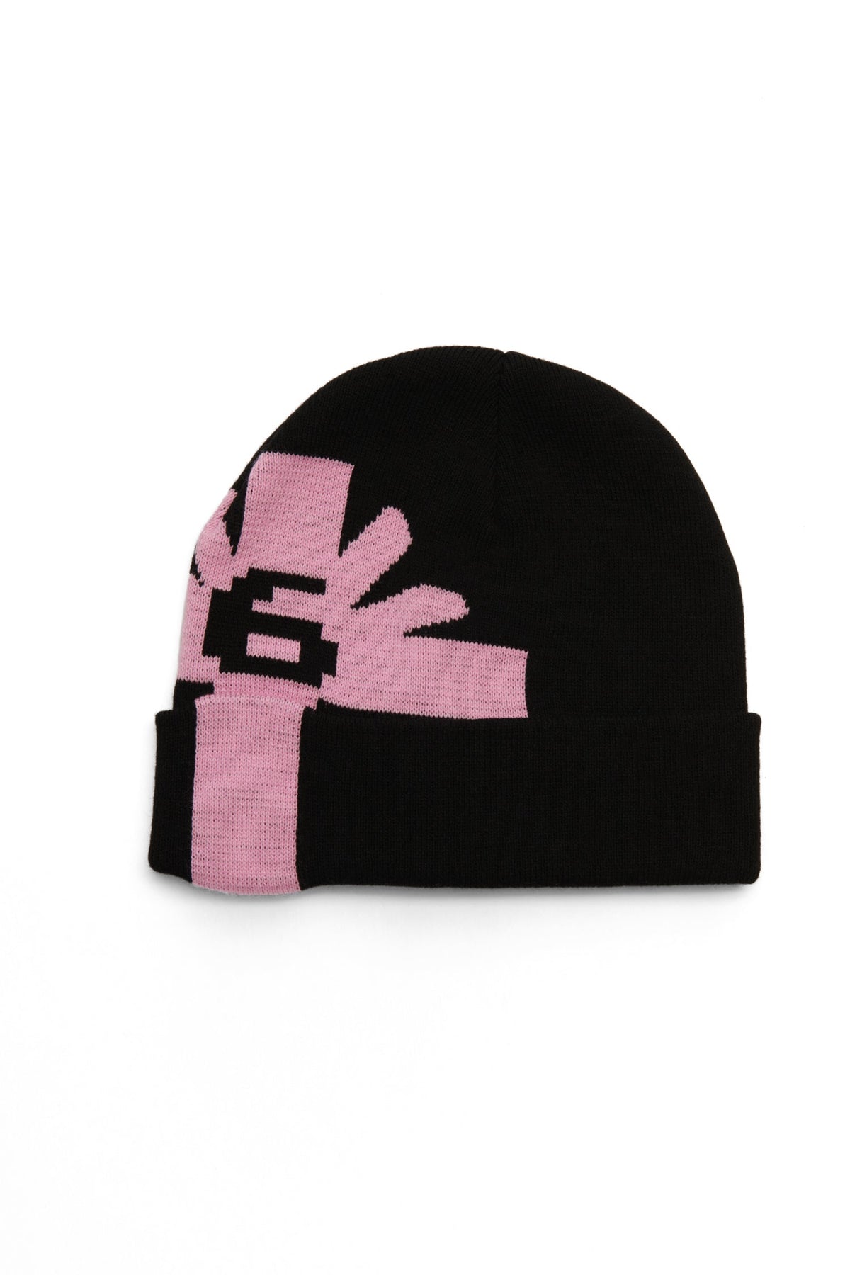 LOGO-BEANIE SCHWARZ