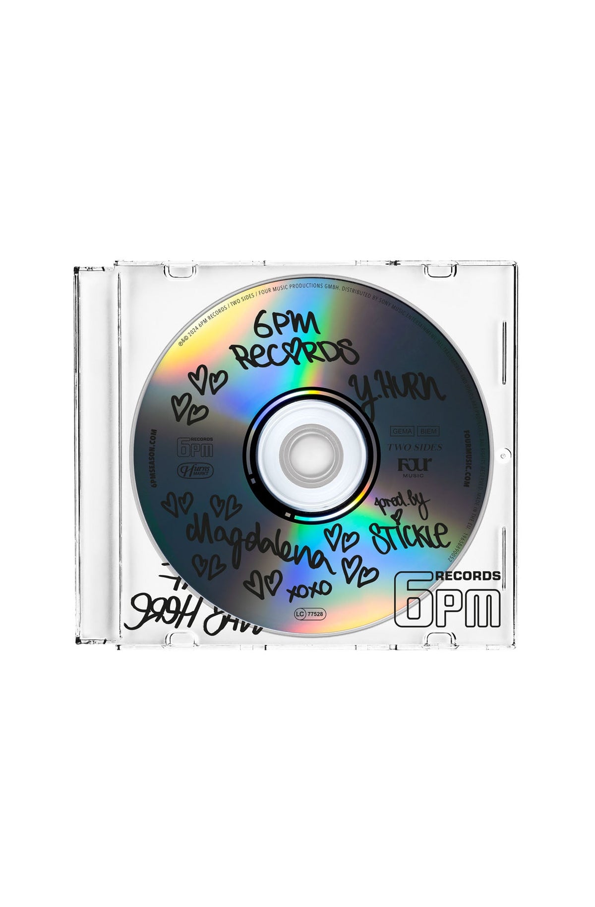 6PM RECORDS x Yung Hurn MAGDALENA Bundle Weiß