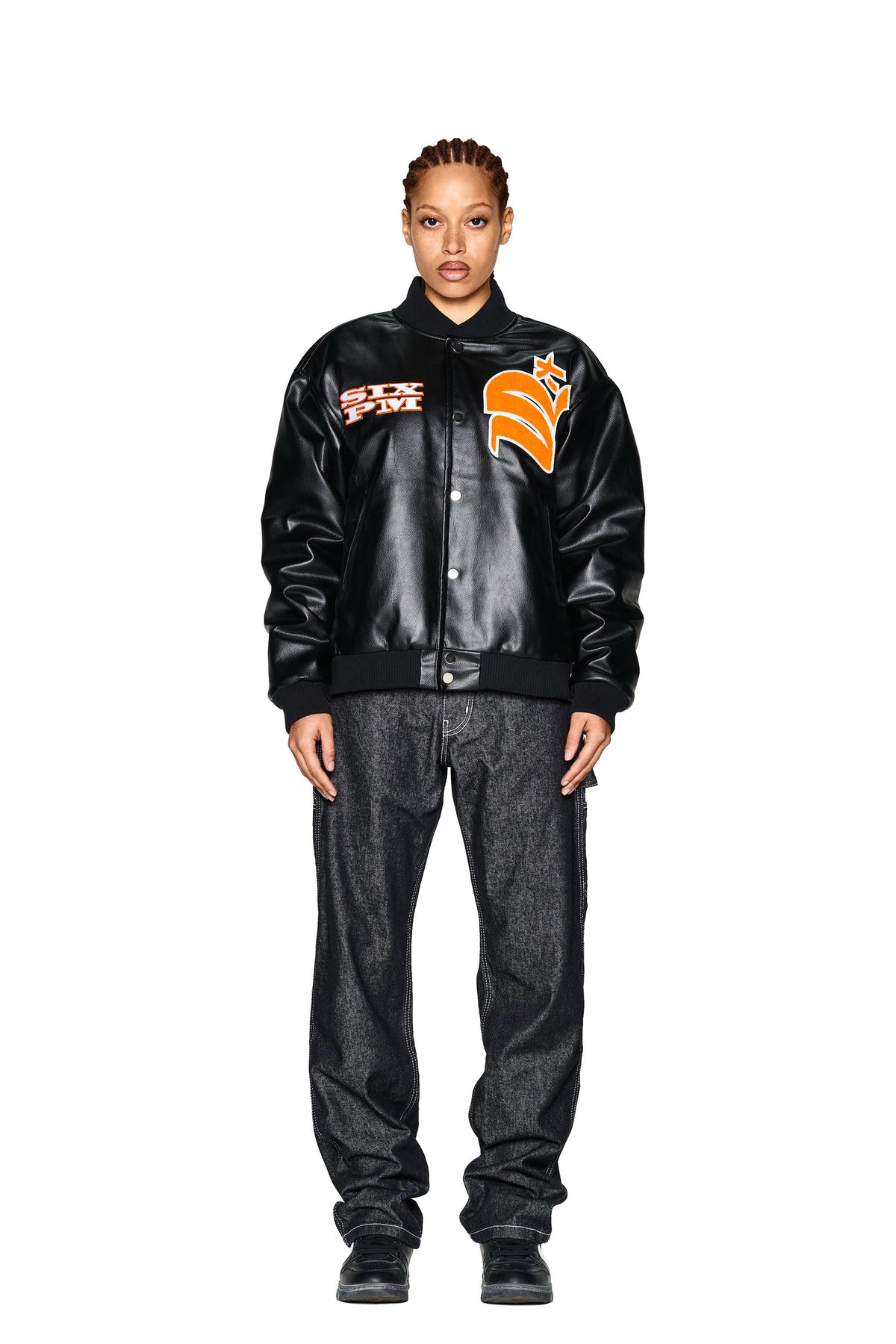 COLLEGE-JACKE SLAWN SCHWARZ