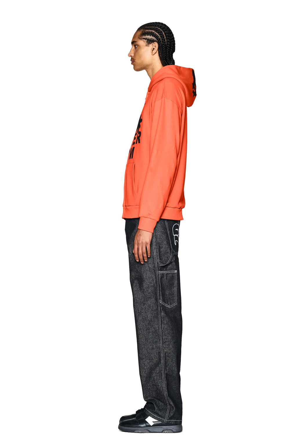 F&F ZIP-HOODIE ORANGE