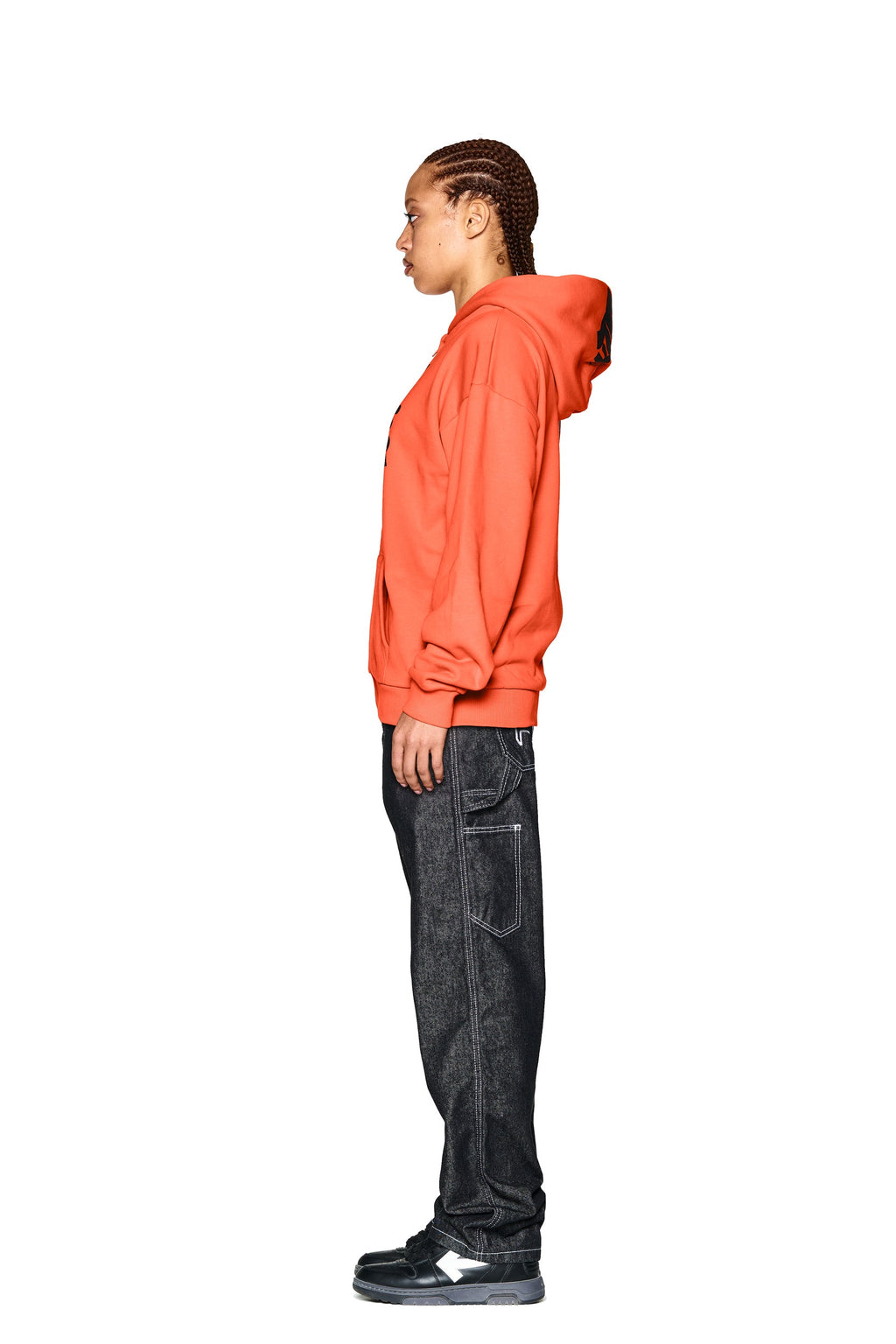 F&F ZIP-HOODIE ORANGE