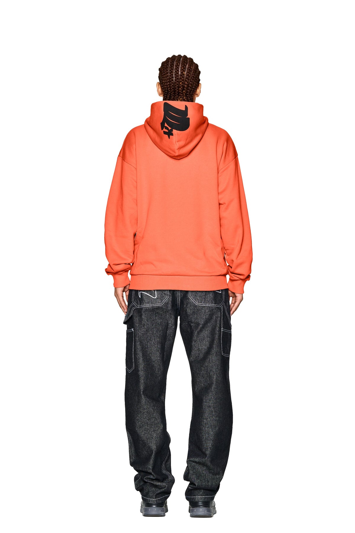 F&F ZIP-HOODIE ORANGE