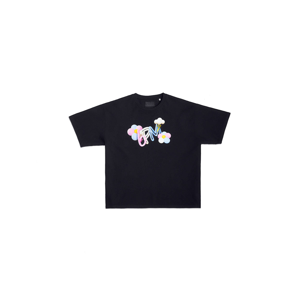 BLOOM T-SHIRT SCHWARZ