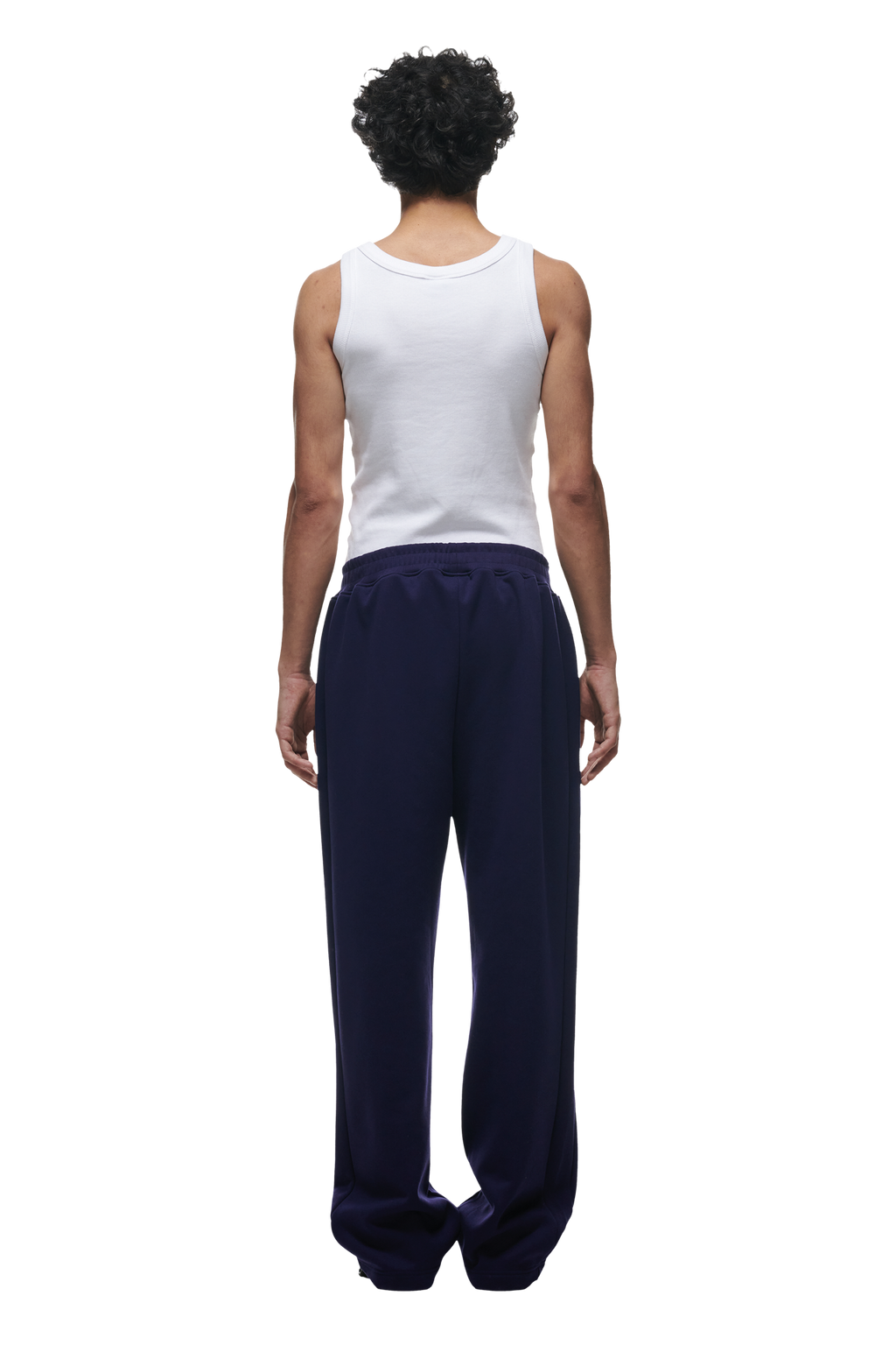 OPEN LEG JOGGER ORBIT BLUE