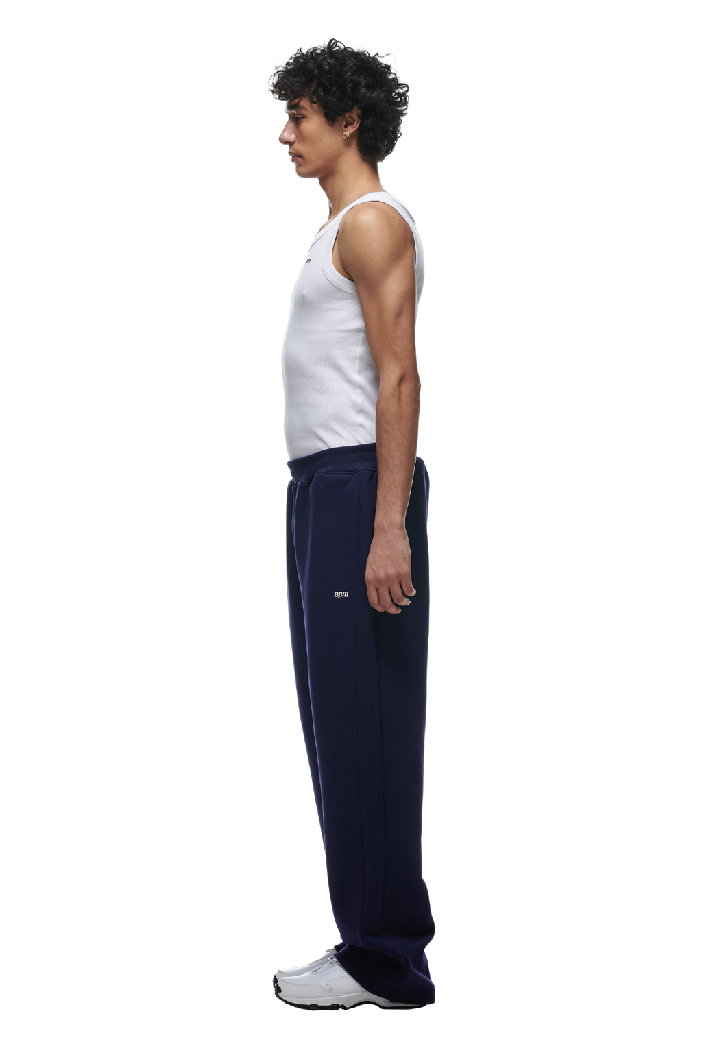 OPEN LEG JOGGER ORBIT BLUE