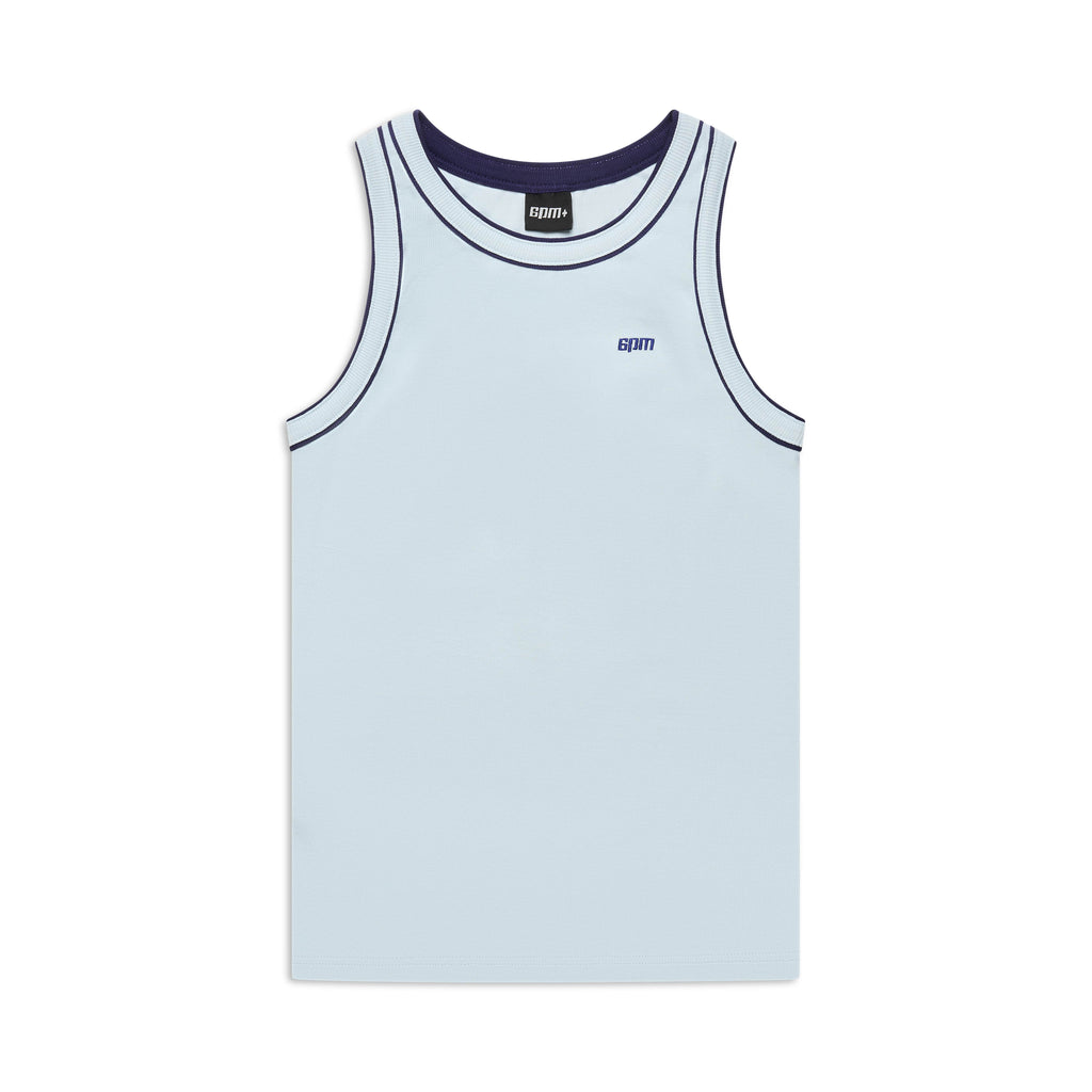 TANKTOP BABYBLAU/WEISS